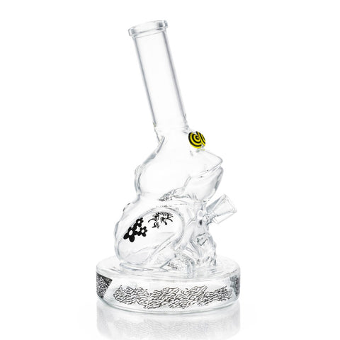 Frog Glass Bong 25cm - Clear