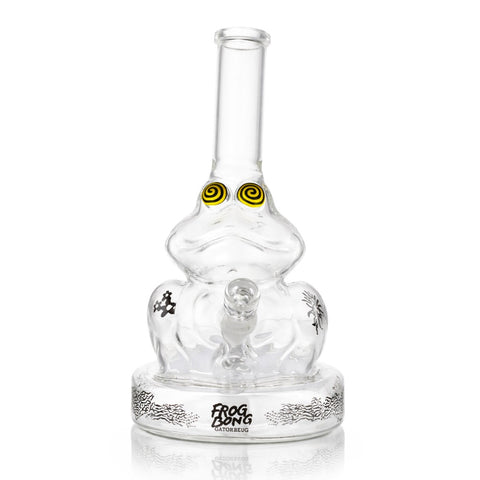 Frog Glass Bong 25cm - Clear