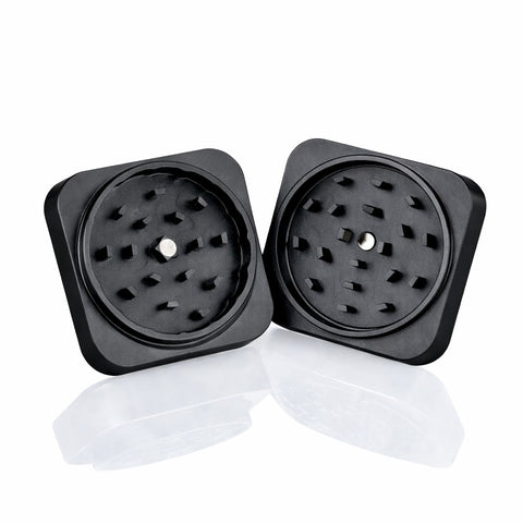 Gatorbeug Square Weed Grinder – Black