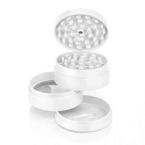 Gatorbeug Graffiti Logo Weed Grinder – White