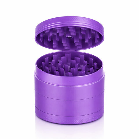 Gatorbeug Green Splat Logo Weed Grinder – Purple
