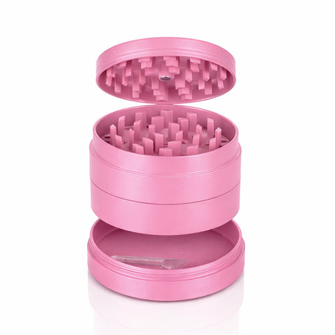 Gatorbeug Pink Script Logo Weed Grinder – Pink