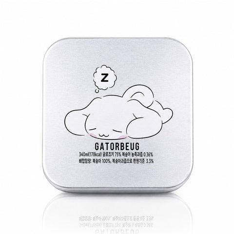 Sleepy Cloud Weed Grinder – Silver 2-Piece Herb Grinder | Gatorbeug