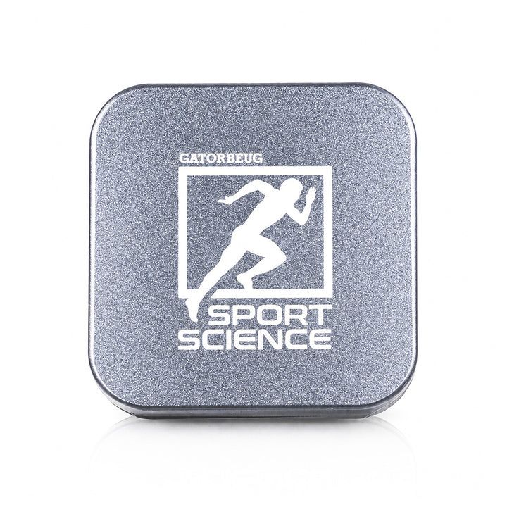 Sport Science Weed Grinder – Gunmetal 2-Piece Herb Grinder | Gatorbeug