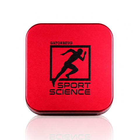 Sport Science Weed Grinder – Red 2-Piece Herb Grinder | Gatorbeug