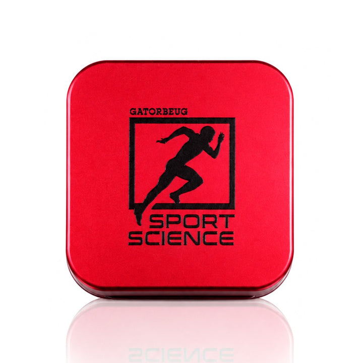 Sport Science Weed Grinder – Red 2-Piece Herb Grinder | Gatorbeug