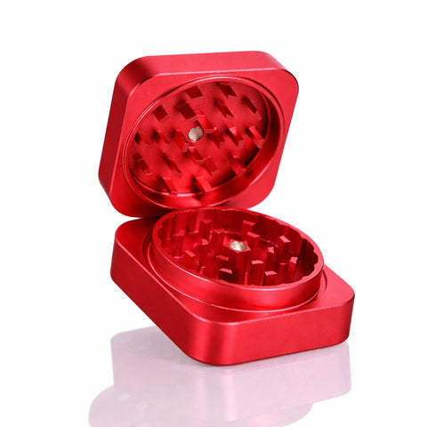 Gatorbeug Square Weed Grinder – Red
