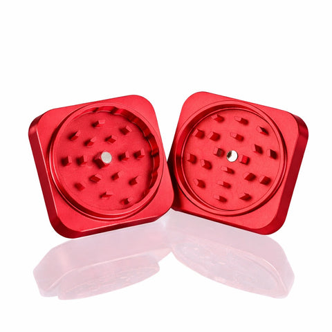 Gatorbeug Square Weed Grinder – Red