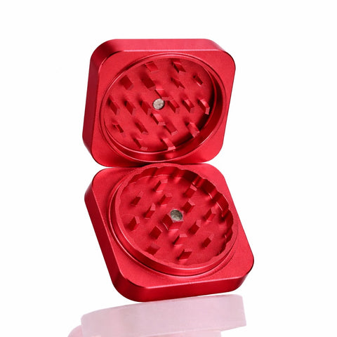 Gatorbeug Square Weed Grinder – Red