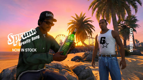 Sprunk Gravity Bong - Premium Bong Shop Australia - Beach Hero Desktop