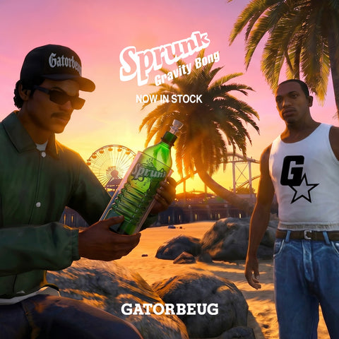 Sprunk Gravity Bong by Gatorbeug - Bongs Online Australia - Beach Mobile