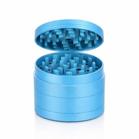 Gatorbeug Yellow Goblin Mascot Weed Grinder – Blue
