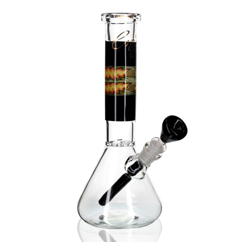 Envy W-2 Worked Beaker Bong 30cm - Black