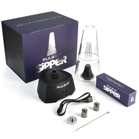 Pulsar Sipper Vaporiser 17cm - Black Parts