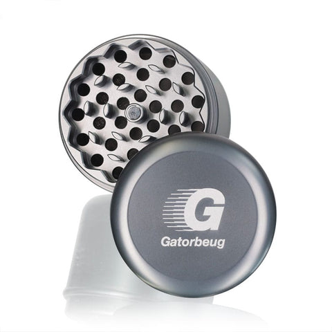 Speed Four-Part Aluminum Grinder Half Open